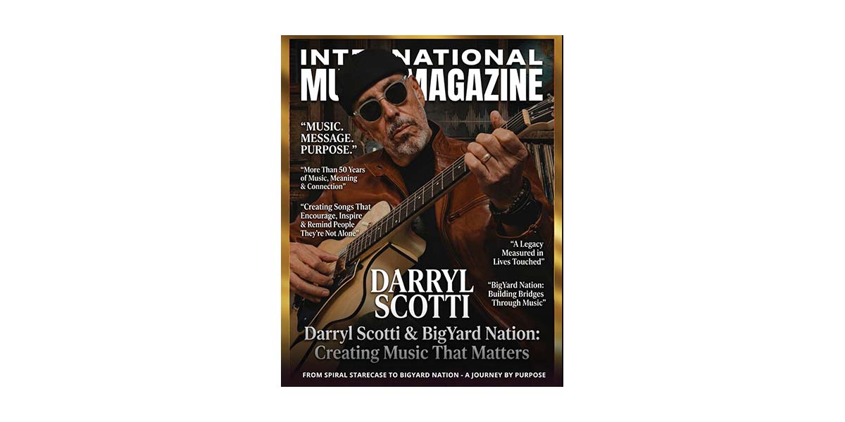 Cover of International Music Magazine featuring Darryl Scotti and Big Yard Nation